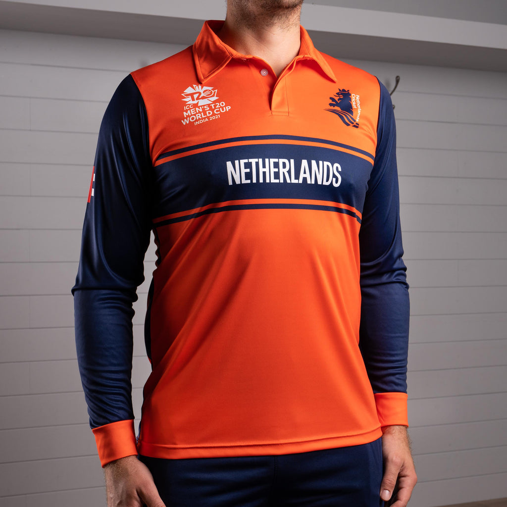 US dollar Weigeren Oeps KNCB Netherlands T20 World Cup Long Sleeve Men's Shirt | Gray-Nicolls -  Free Shipping, Loyalty Points