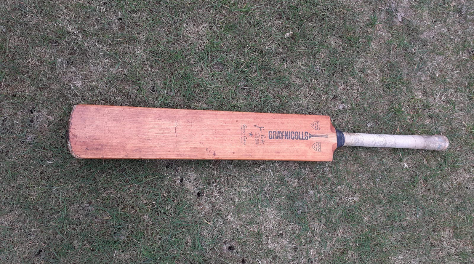 Everyone remembers their first cricket bat
