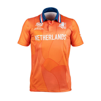 Netherlands Men's T20 World Cup '26 Short Sleeve Match Shirt - Mens