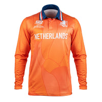 Netherlands Men's T20 World Cup '26 Long Sleeve Match Shirt - Mens