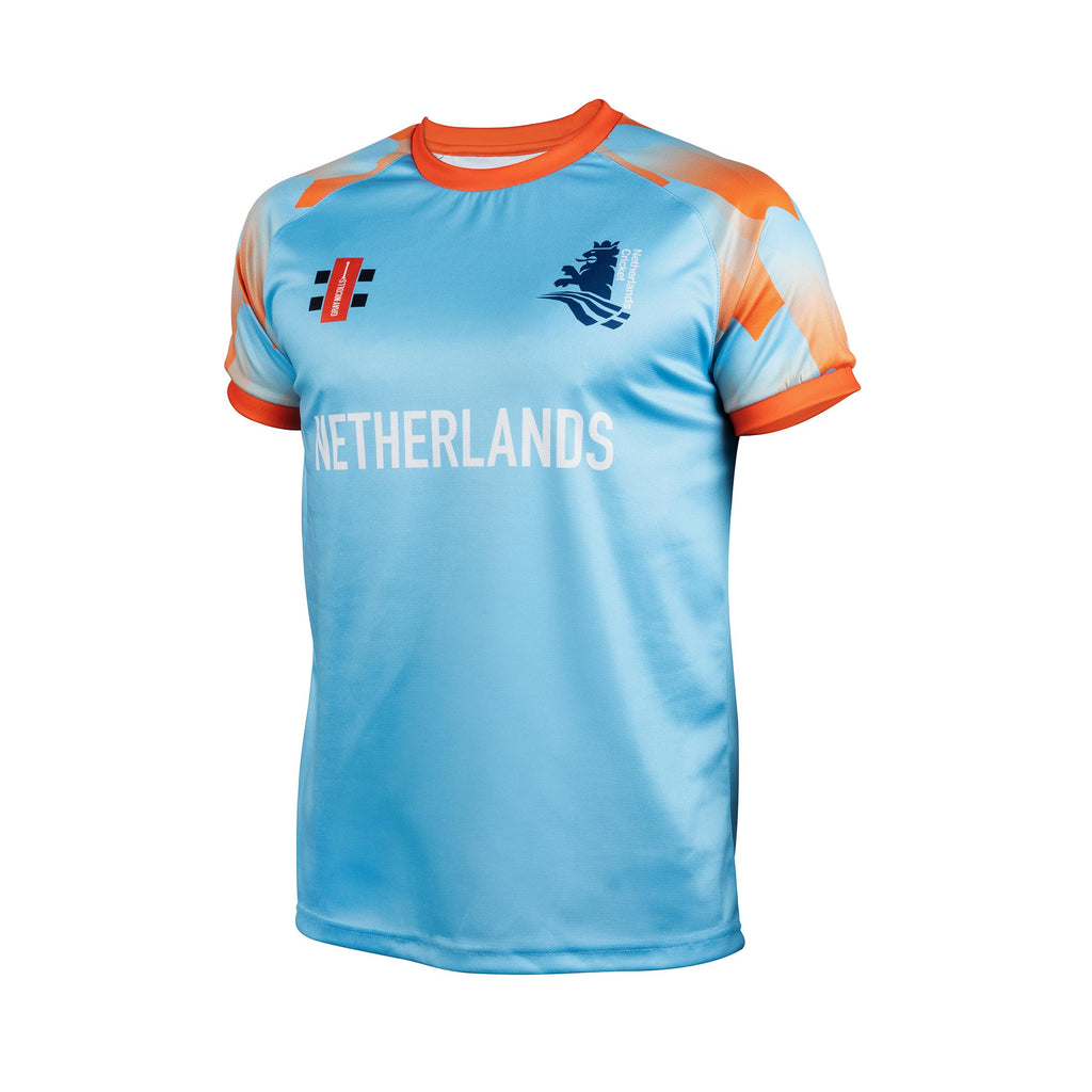 Netherlands Men's T20 World Cup '26 Short Sleeve Training Shirt - Mens