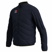 CCDA26Clothing Cricket GTS Full Zip Jacket Dark Navy 0 Three Quarter Left