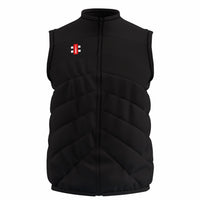CCDJ26Clothing Gray Nicolls GTS Bodywarmer Black Front