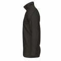CCEG26Clothing Cricket GTS Quarter Zip Fleece Men's Black Left