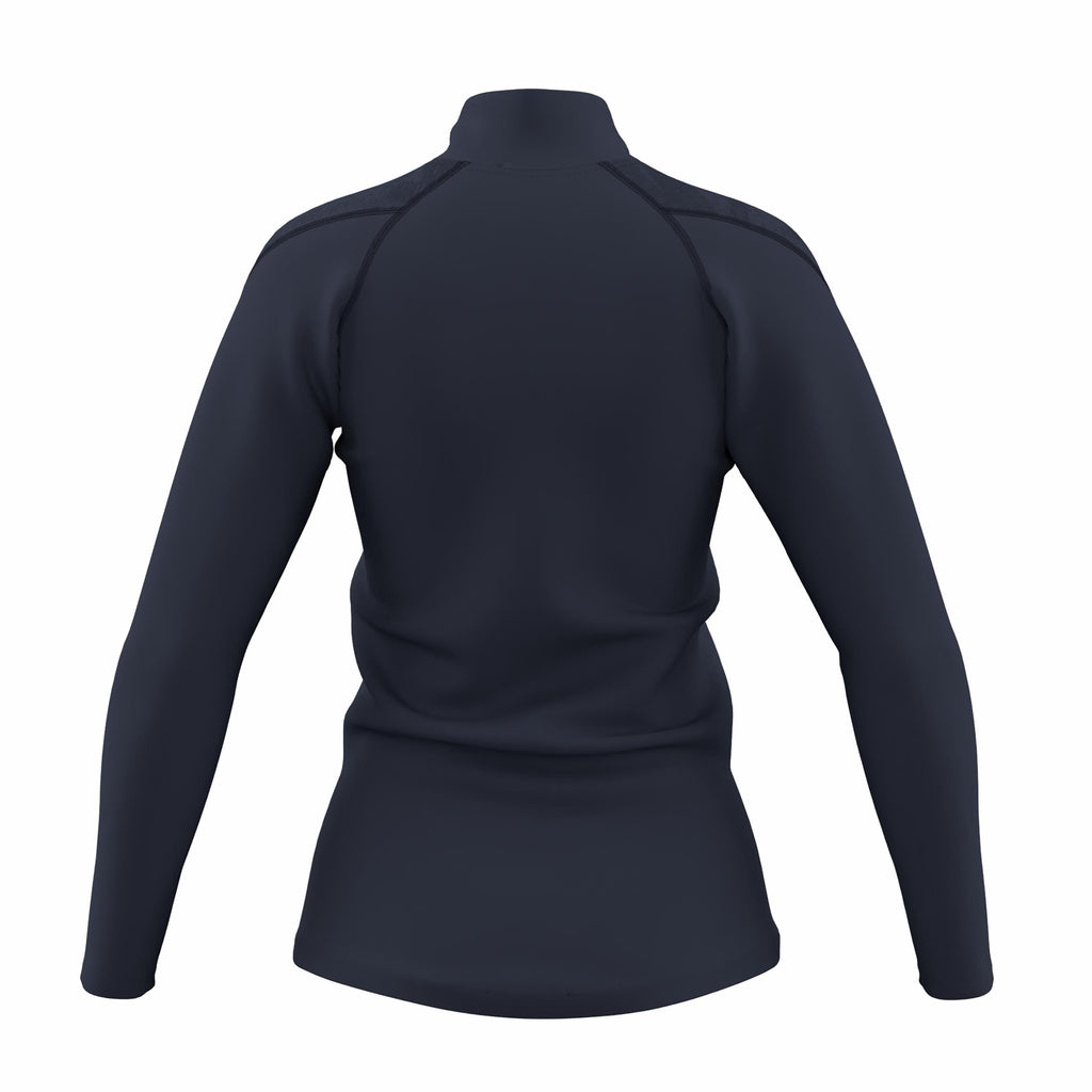 CCEI26Clothing Cricket GTS Quarter Zip Fleece Women's Dark Navy Back
