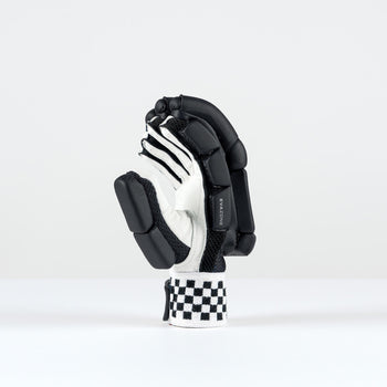 CGCG26Batting Gloves Classic Ultimate 500 Black Glove, Bottom Hand Thumb