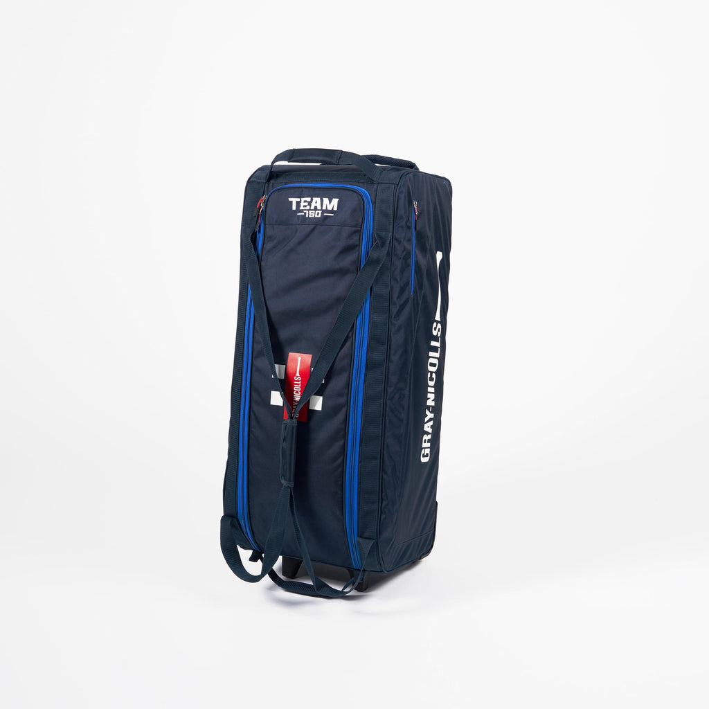 CHAE26Bags_Holdalls Team 750 Wheelie Navy Royal, Upright