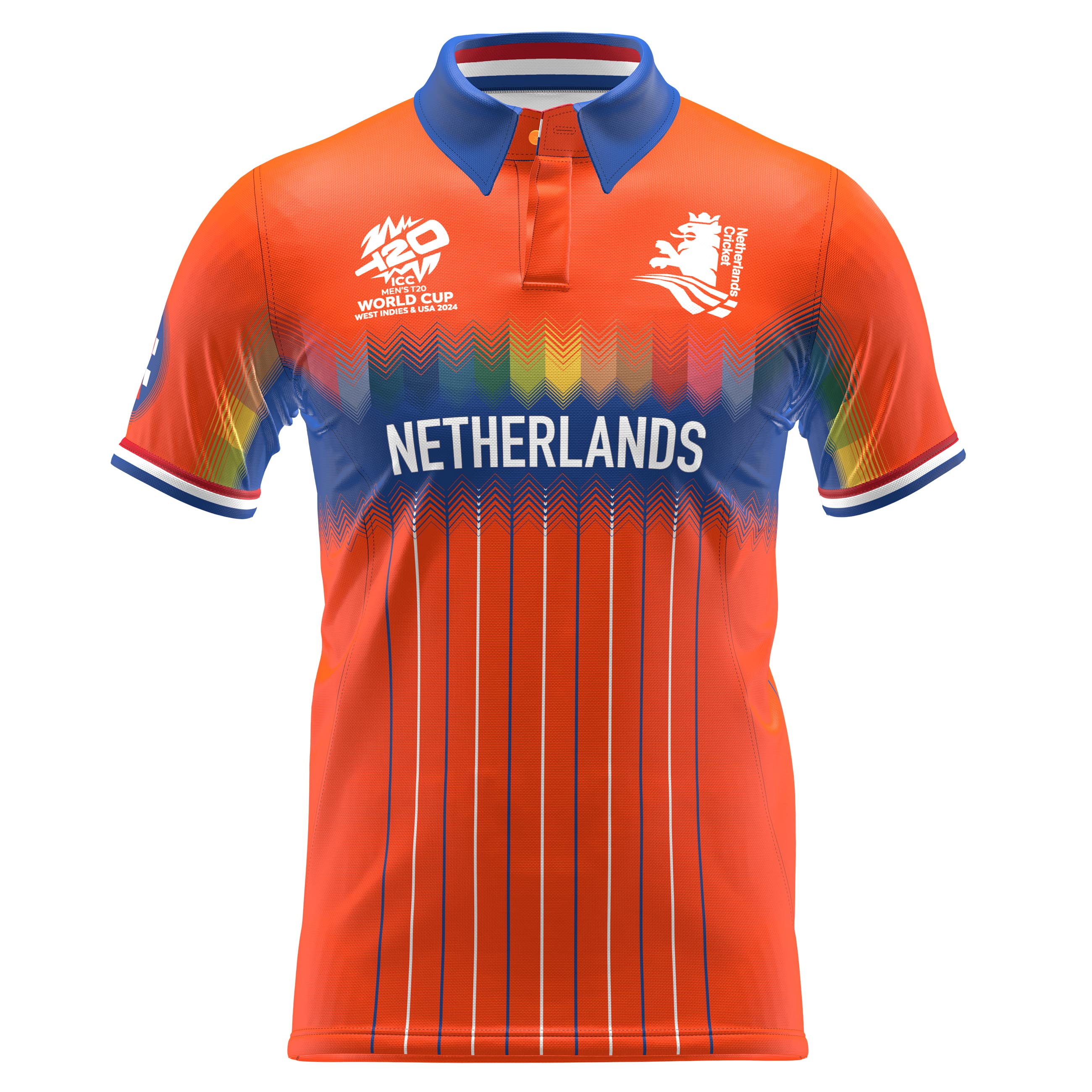 Netherlands T20 World Cup 24 Shirt - Women's Short Sleeve