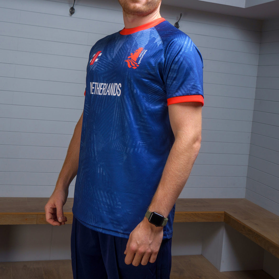 Maillot De Cricket Corsham Cricket Club – Gris, Nicolls, Taille S, Très Bon état