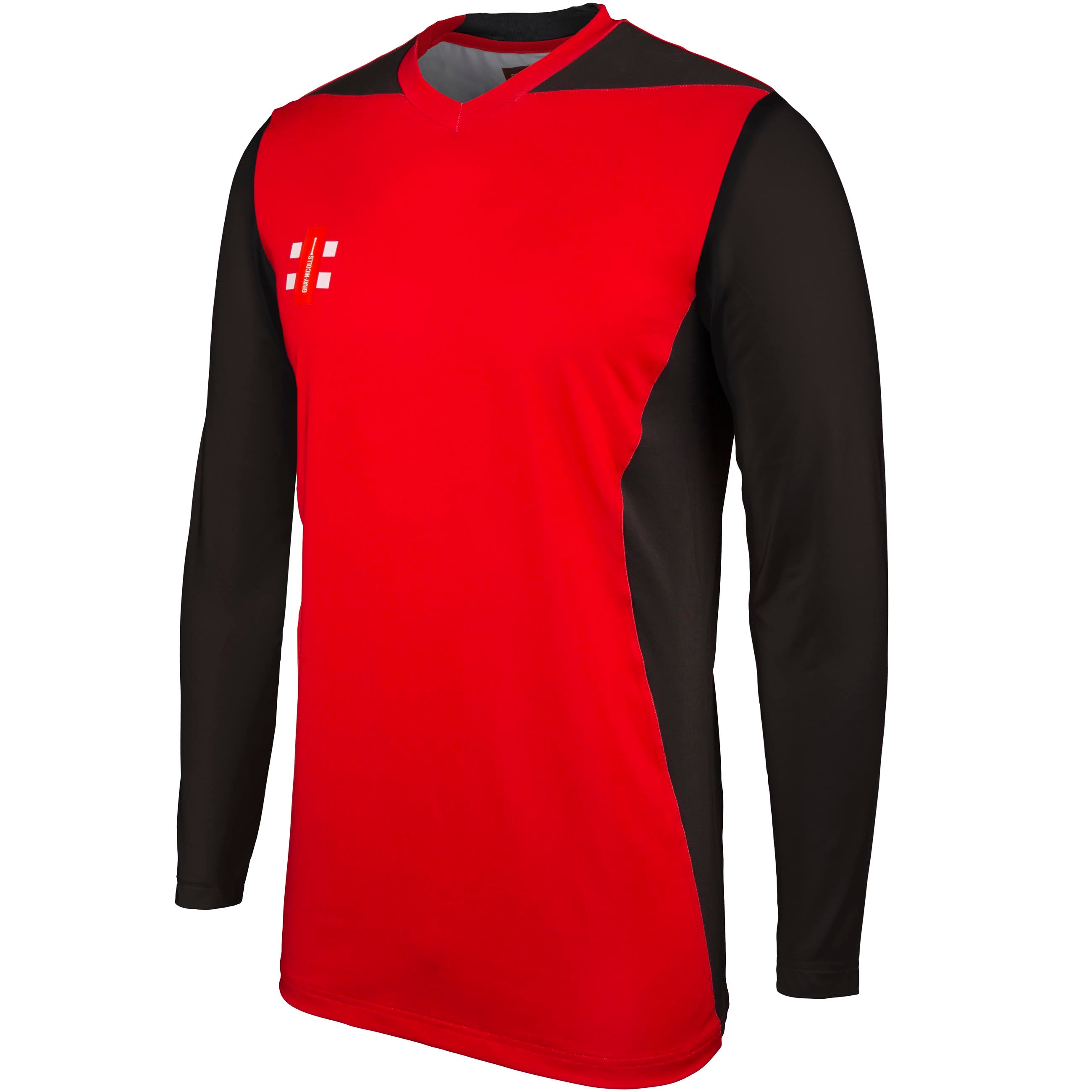 2600 CCFD19 5030505 Shirt T20 Long Sleeve Red & Black Main