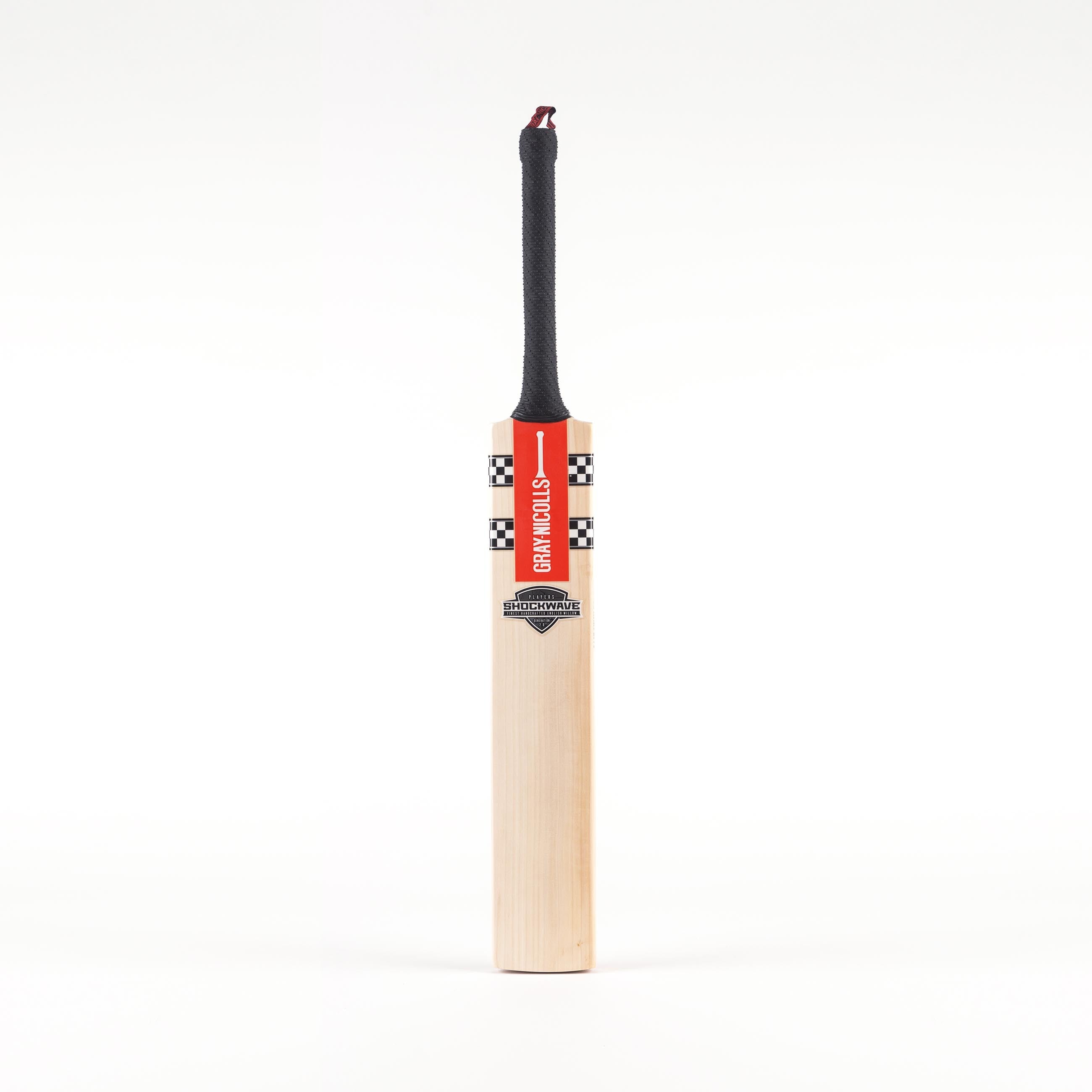 CACB24English Willow Bats Shockwave Gen 2.0 Players Bat, Face