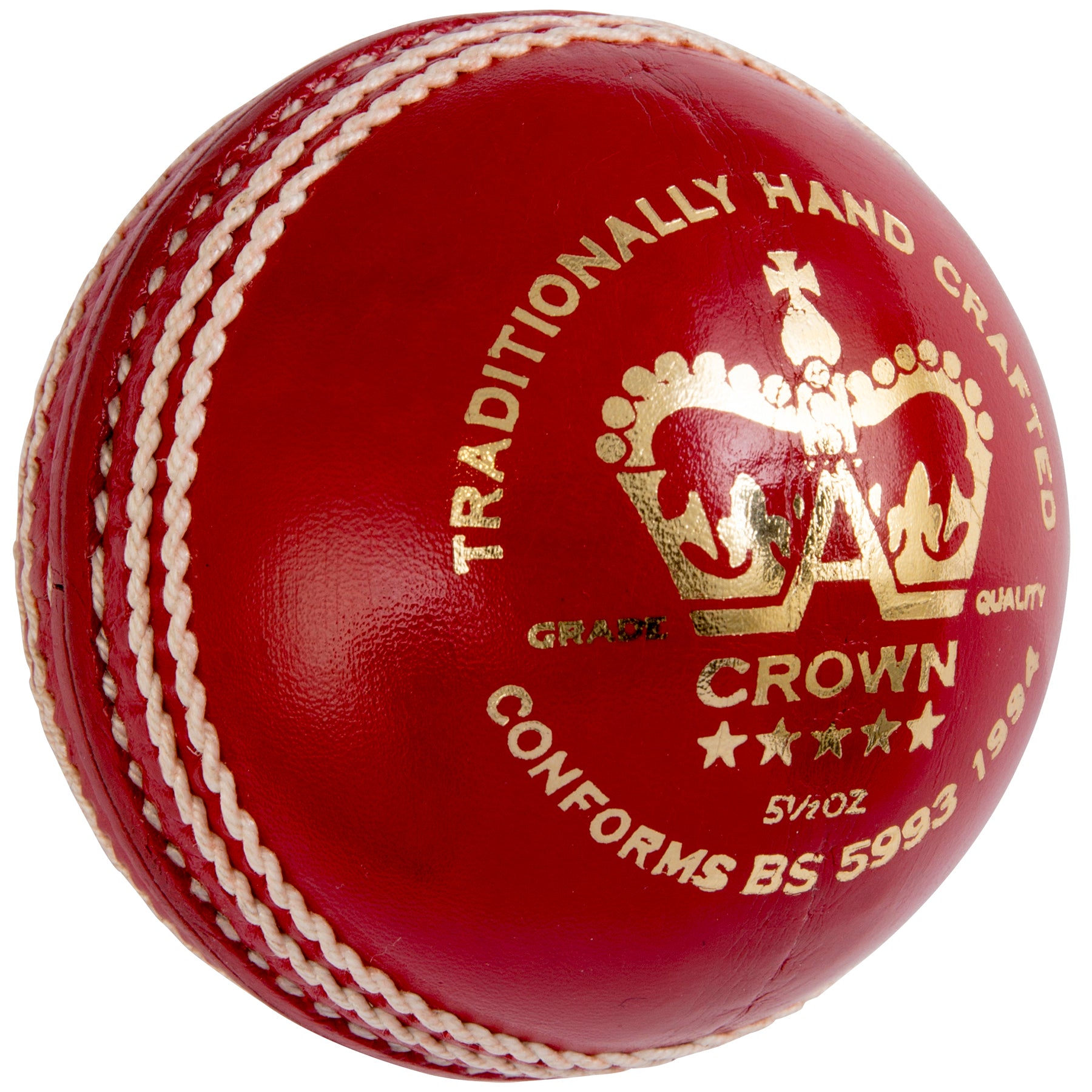 Women's SCL Crown 5 Star Cricket Ball - Red