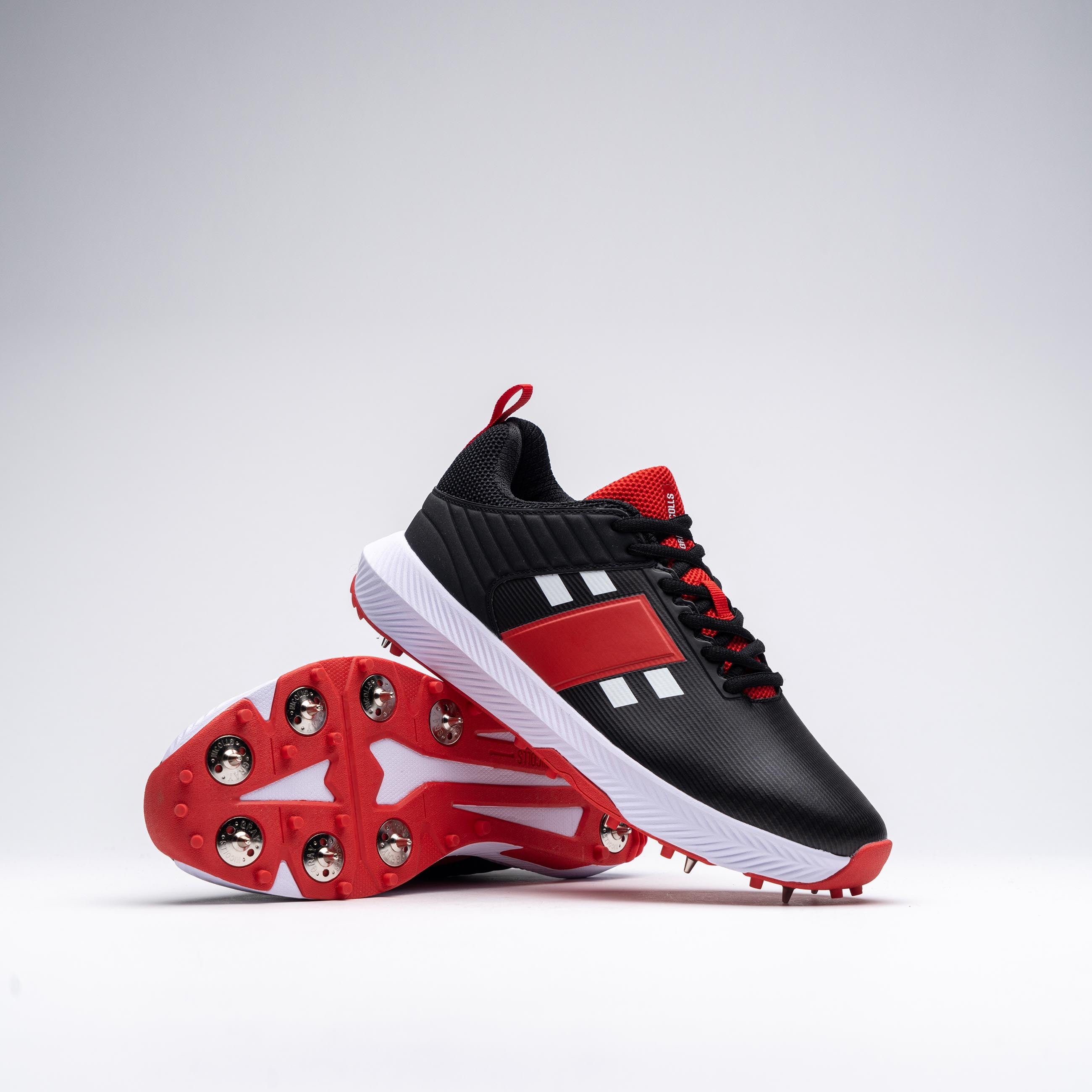 Black spike 2025 shoes