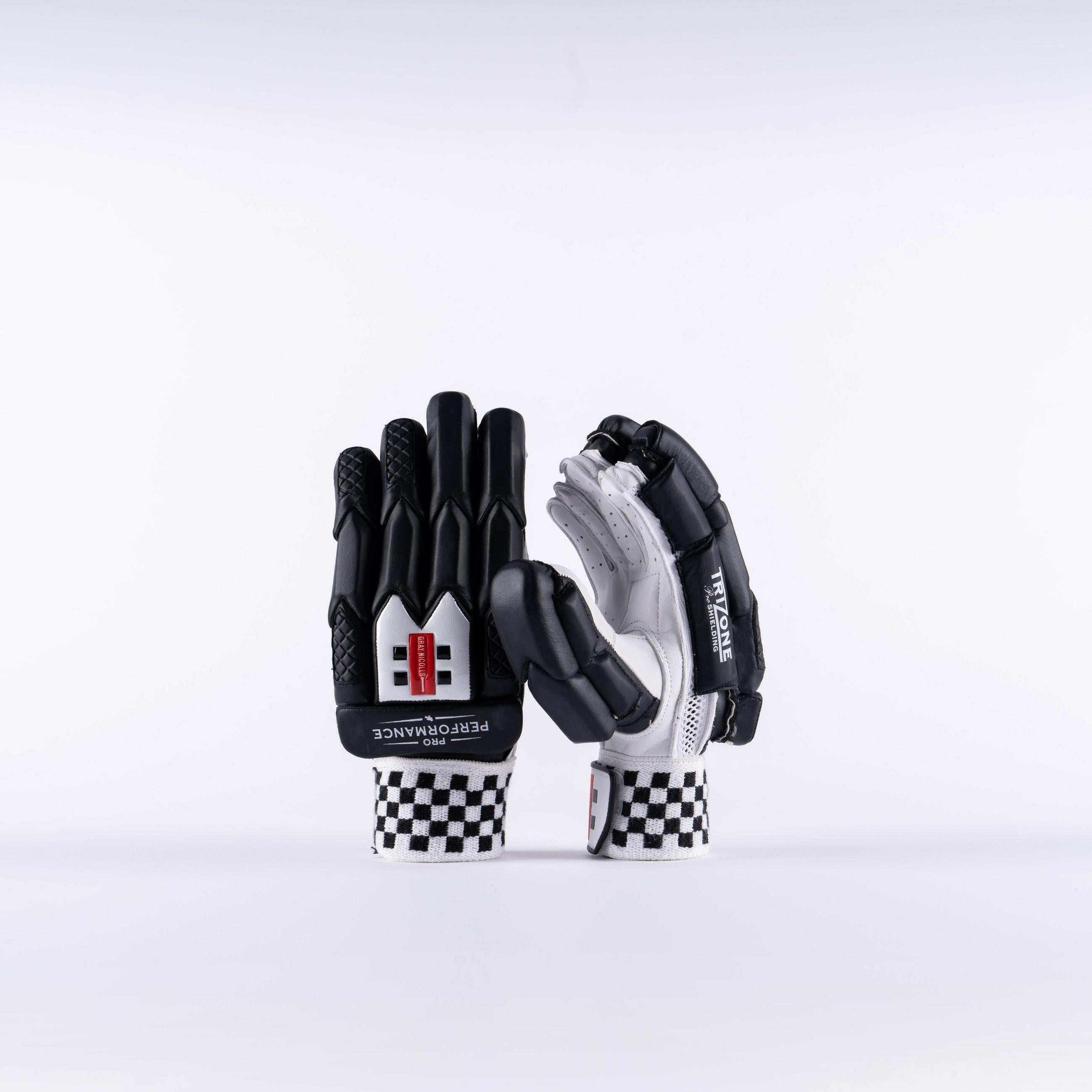Black/White Pro Performance Batting Glove