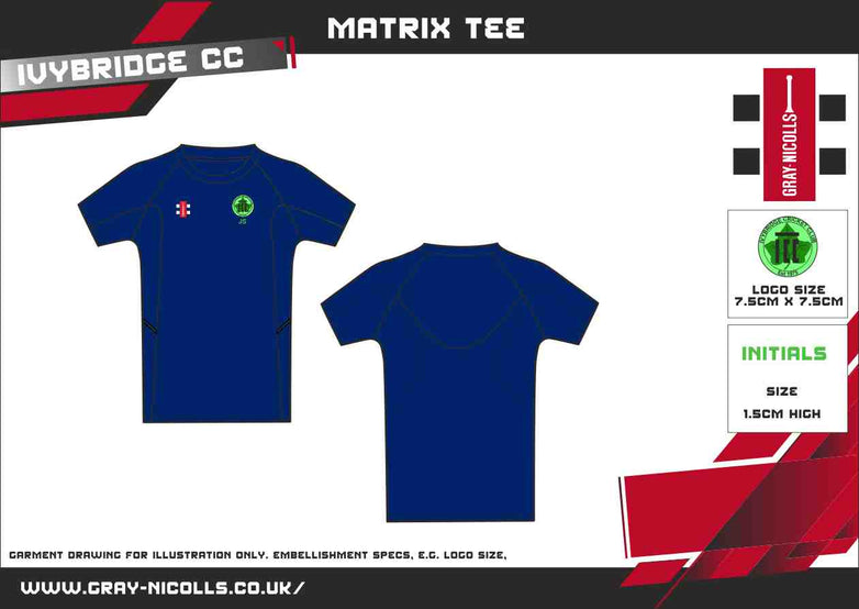 ccfd14001leisure shirt matrix tee navy.jpg